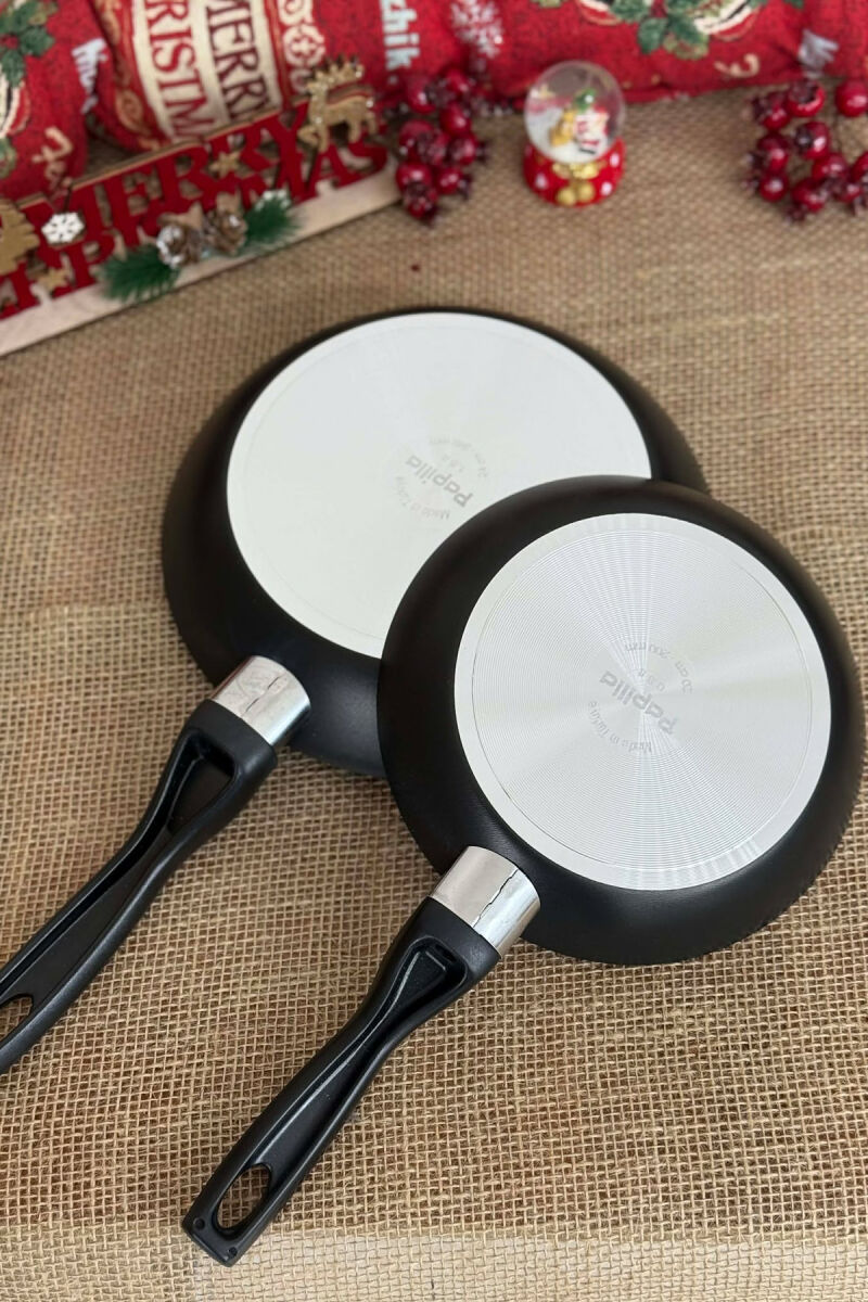 2 PIECES FRYING PAN SET 20-24 CM BLACK/ E ZEZE - 8