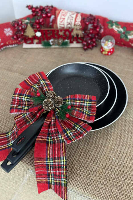 3 PIECES FRYING PAN SET 18-22-26 CM BLACK/ E ZEZE - 5