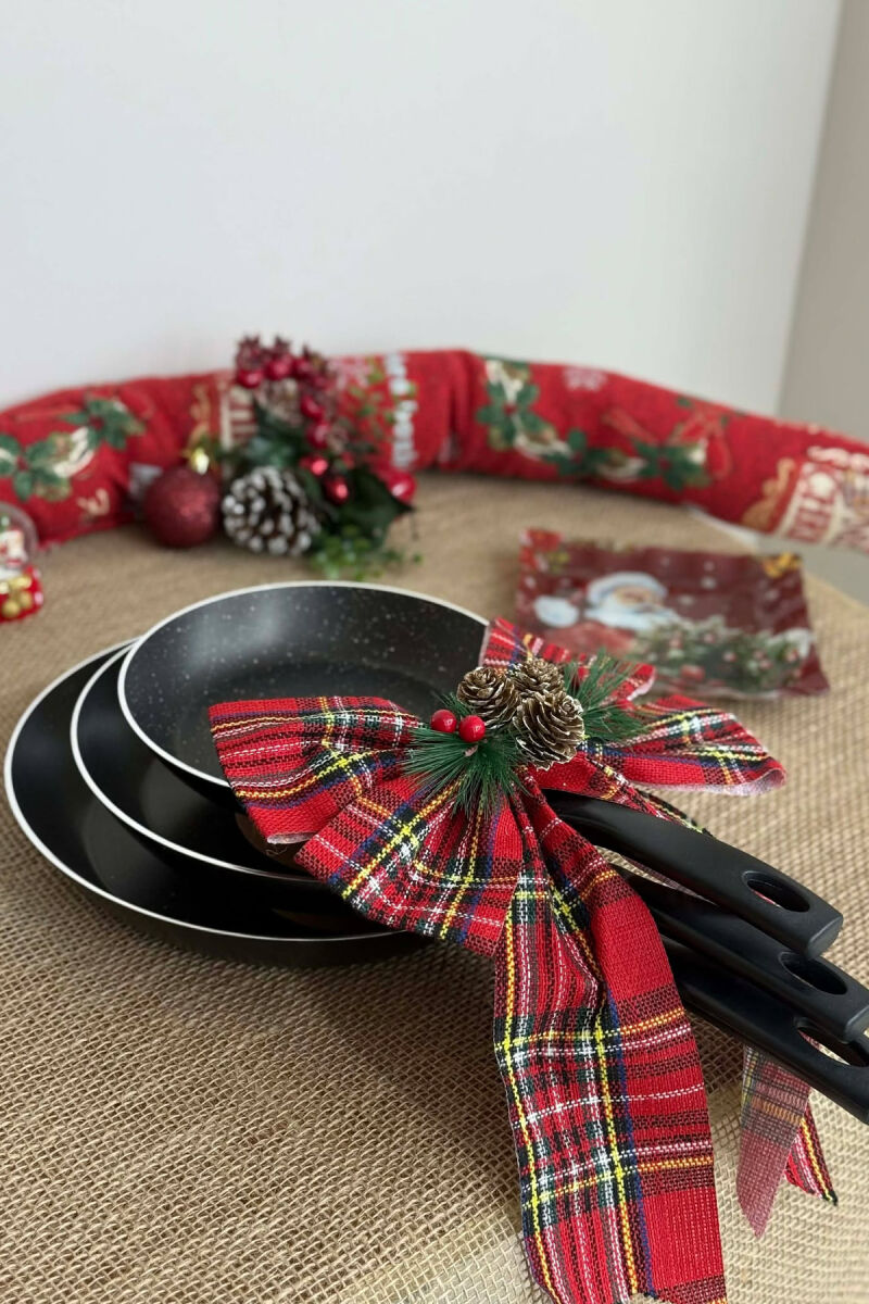 3 PIECES FRYING PAN SET 18-22-26 CM BLACK/ E ZEZE - 7