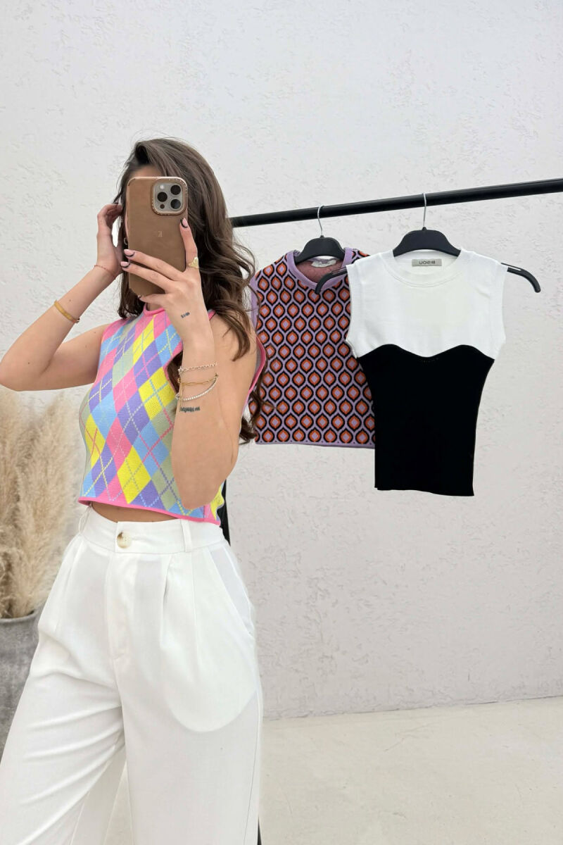 PACK OF 3 PIECES WOMAN TANK TOPS MULTIPLE/SHNGJ - 3