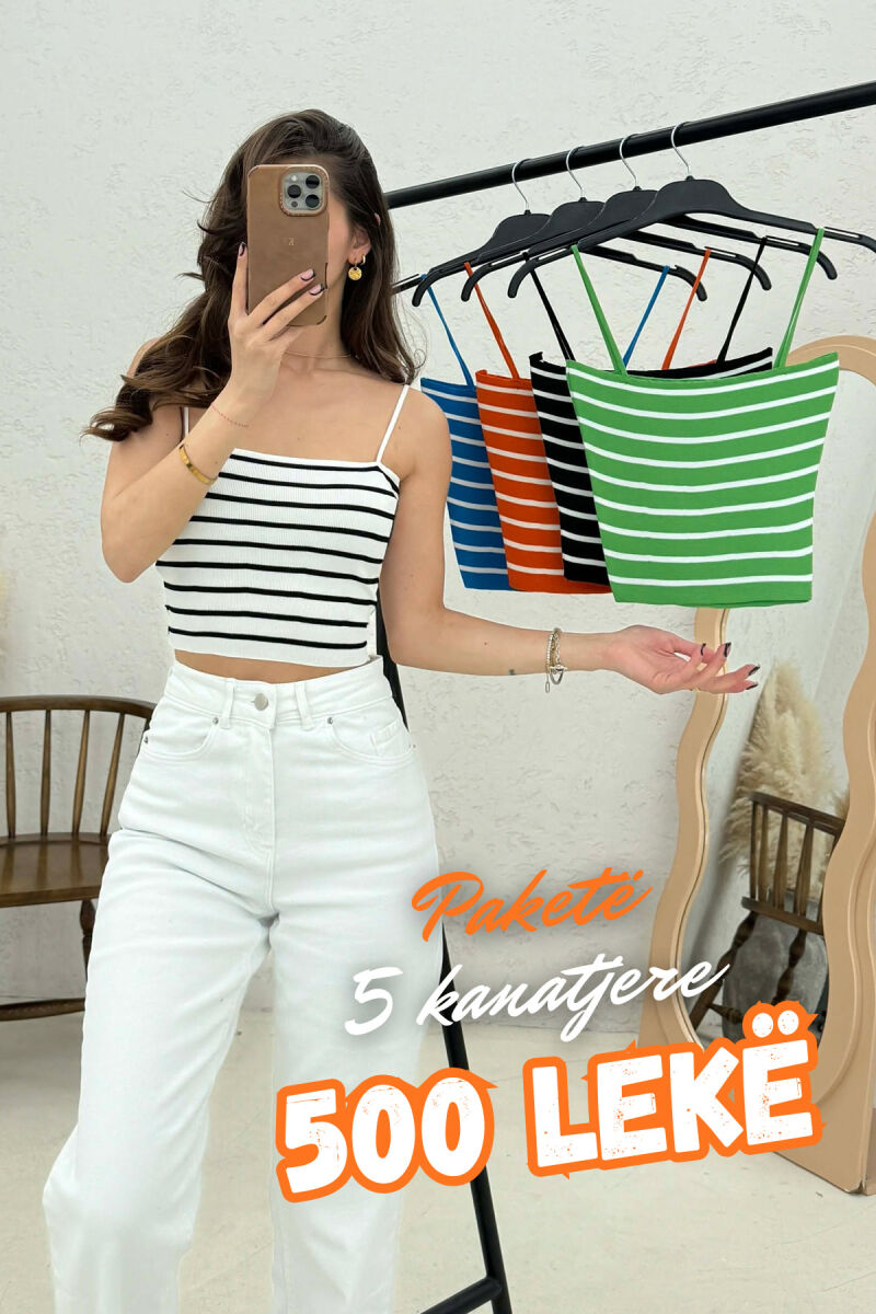 5 PIECE LINES WOMAN TANK TOPS MULTIPLE/SHNGJ - 1