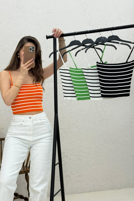 5 PIECES LINES DESIGN WOMEN TANK TOP MULTIPLE/SHNGJ - 3