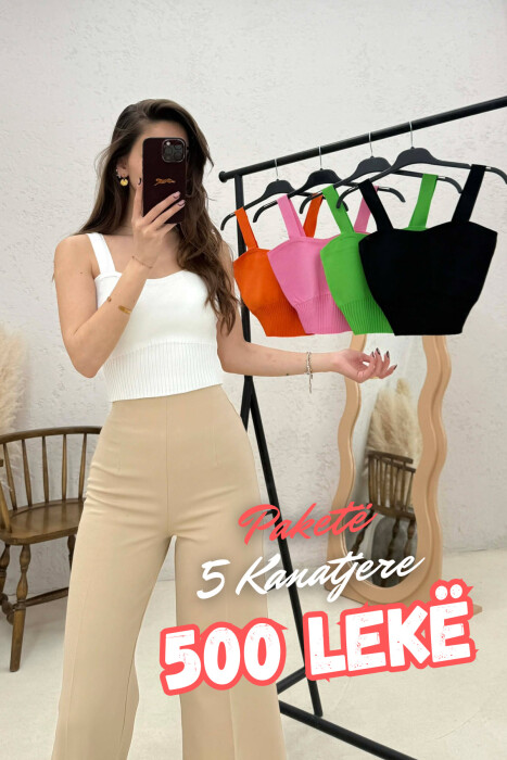 PAKETE 5 KANATJERE TE THJESHTA PER FEMRA - KLAUDIO FASHION