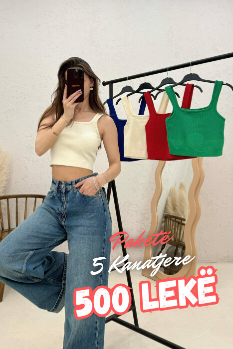 PAKETE 5 KANATJERE TE THJESHTA PER FEMRA - KLAUDIO FASHION