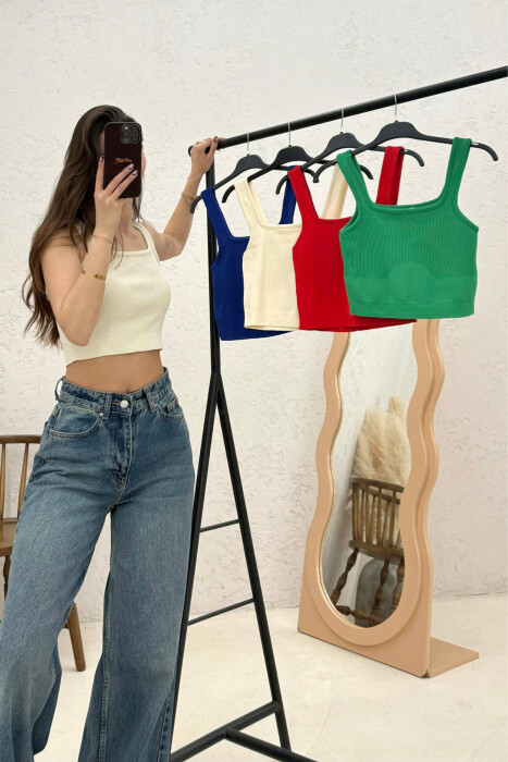 5 PIECES OF SIMPLE WOMEN TANK TOPS MULTIPLE/SHNGJ - 2