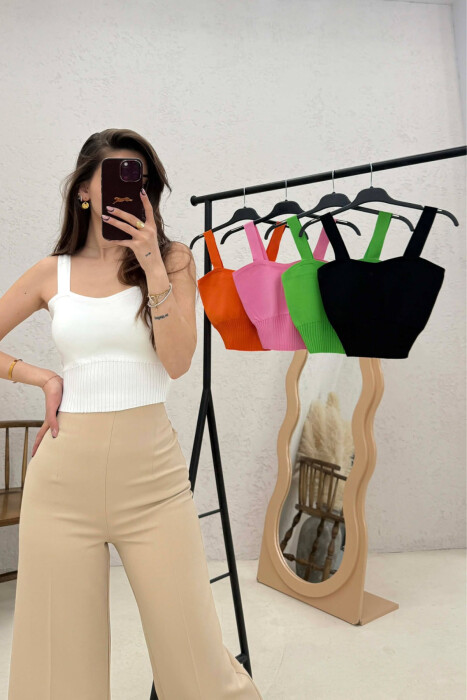 5 PIECES OF SIMPLE WOMEN TANK TOPS MULTIPLE/SHNGJ - 2