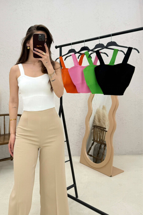 5 PIECES OF SIMPLE WOMEN TANK TOPS MULTIPLE/SHNGJ - 3