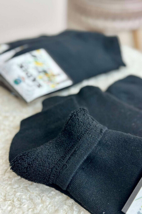 6 PAIR COSY SHORT MEN SOCKS BLACK/ E ZEZE - 2