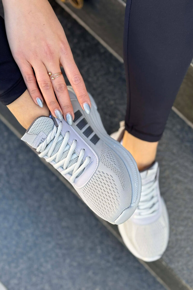 ATLETE ME PLATFORME TE THJESHTE PER FEMRA NE NGJYRE GRI TE ZBARDHUR - 3