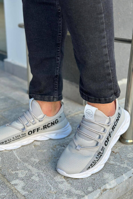 ATLETE PËR MESHKUJ ME LIDHËSE NË NGJYRË GRI - KLAUDIO FASHION