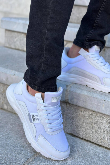 ATLETE PËR MESHKUJ ME LIDHËSE NË NGJYRË TË BARDHË - 1