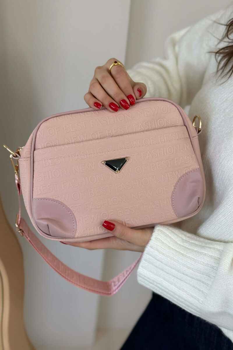 ÇANTE E THJESHTE PER FEMRA NE NGJYRE PUDER - 3