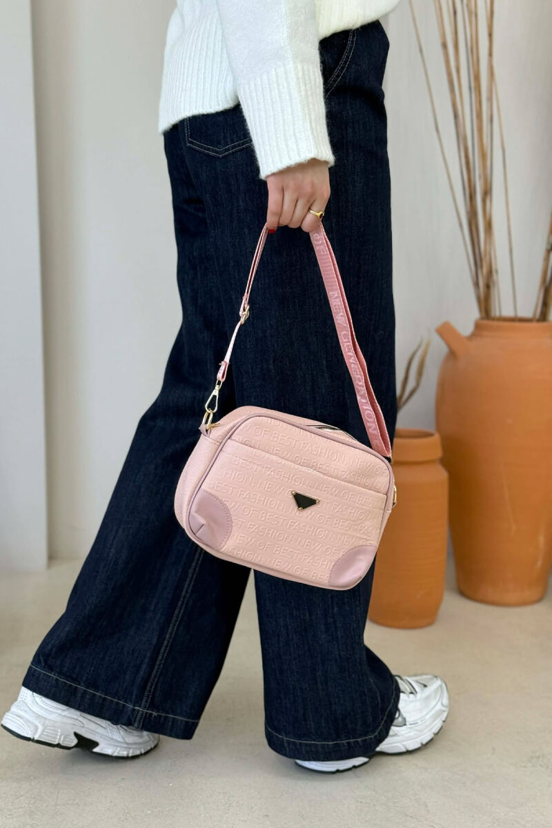 ÇANTE E THJESHTE PER FEMRA NE NGJYRE PUDER - 6