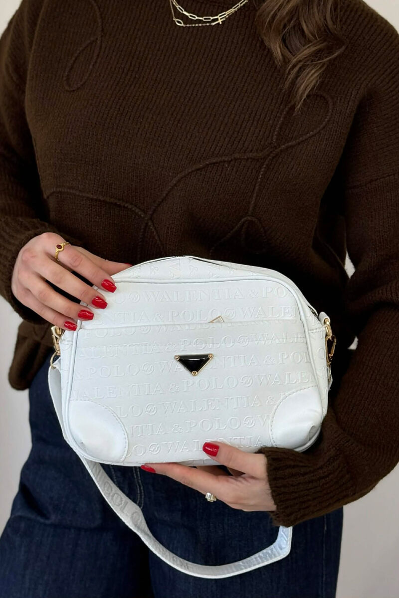 ÇANTE E THJESHTE PER FEMRA NE NGJYRE TE BARDHE - 6