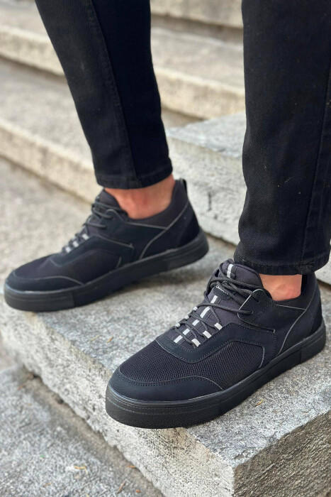 CLASSIC TRAINER MEN SNEAKERS BLACK/ E ZEZE - 2