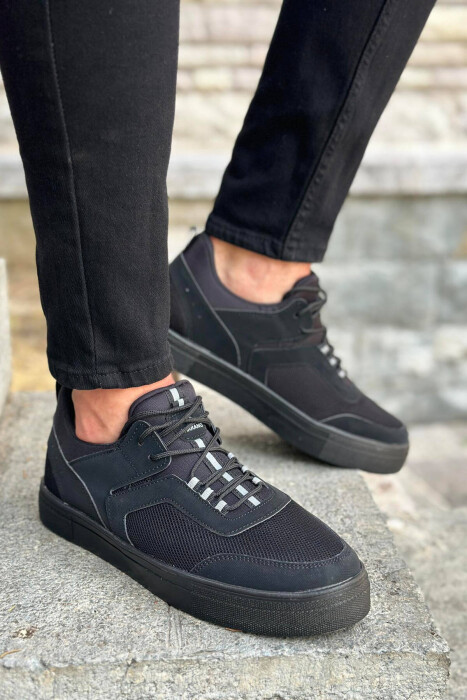 CLASSIC TRAINER MEN SNEAKERS BLACK/ E ZEZE - 3