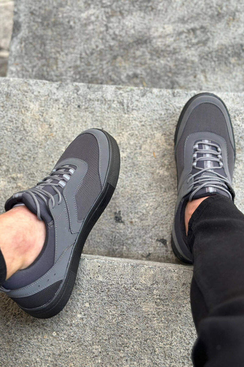 CLASSIC TRAINER MEN SNEAKERS DARK GREY/GEE - 3