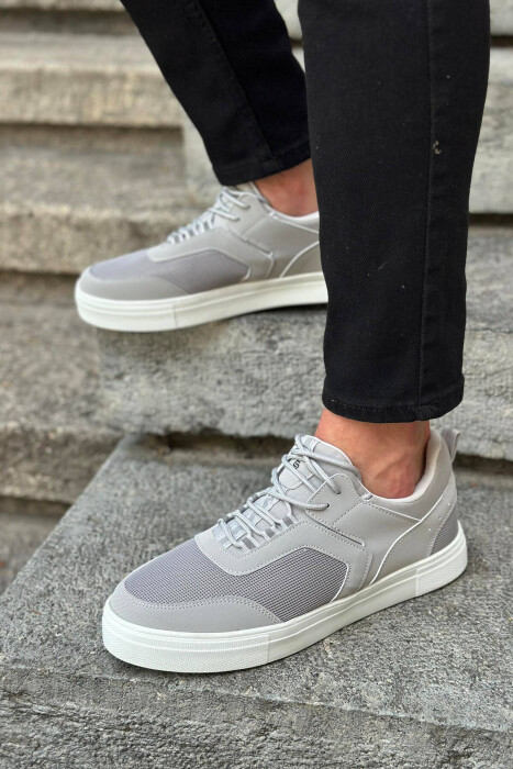 CLASSIC TRAINER MEN SNEAKERS LIGHT GREY/GZ - 1