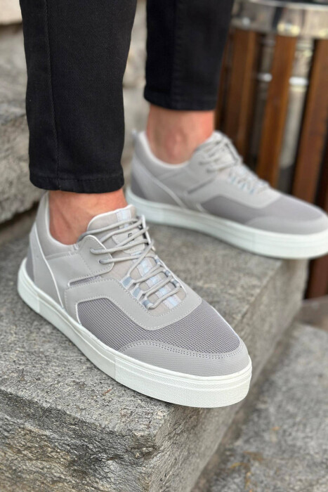 CLASSIC TRAINER MEN SNEAKERS LIGHT GREY/GZ - 2