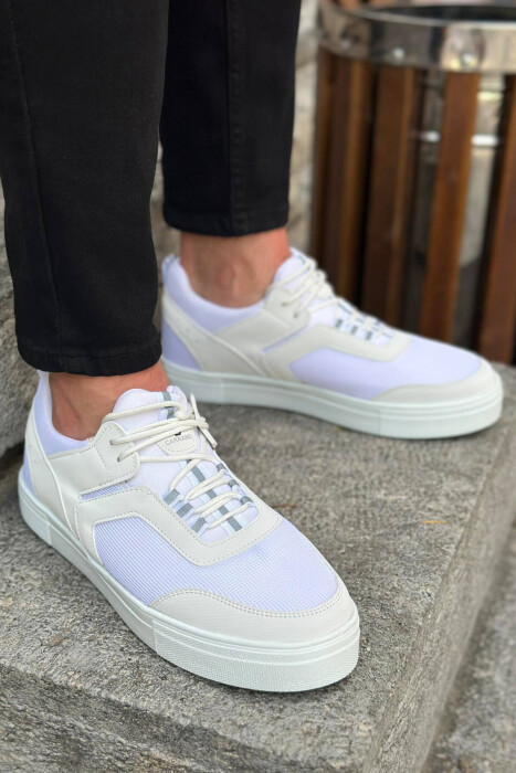 CLASSIC TRAINER MEN SNEAKERS WHITE-E BARDHE - 2