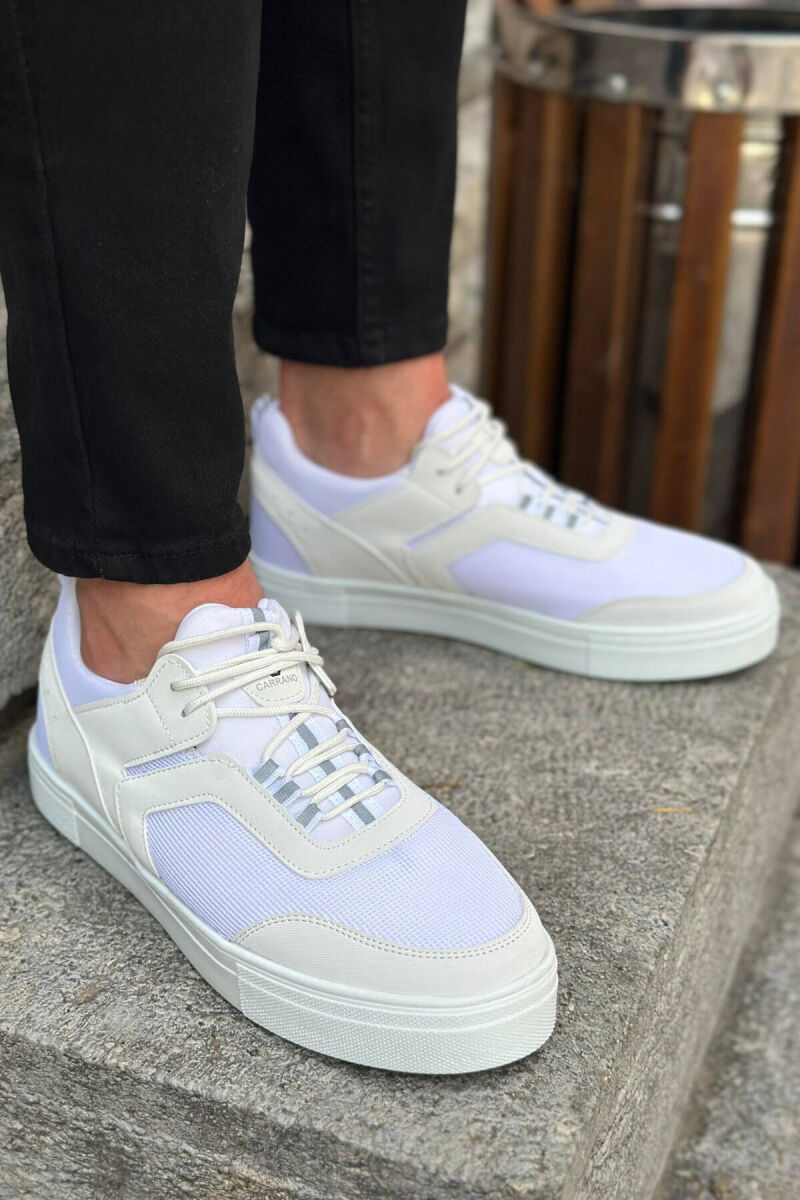 CLASSIC TRAINER MEN SNEAKERS WHITE-E BARDHE - 2