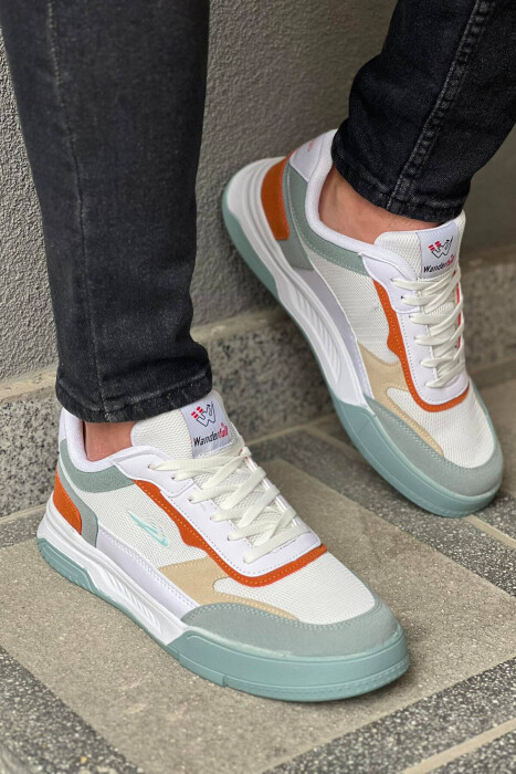 COLORFUL SNEAKERS MAN WHITE-E BARDHE 