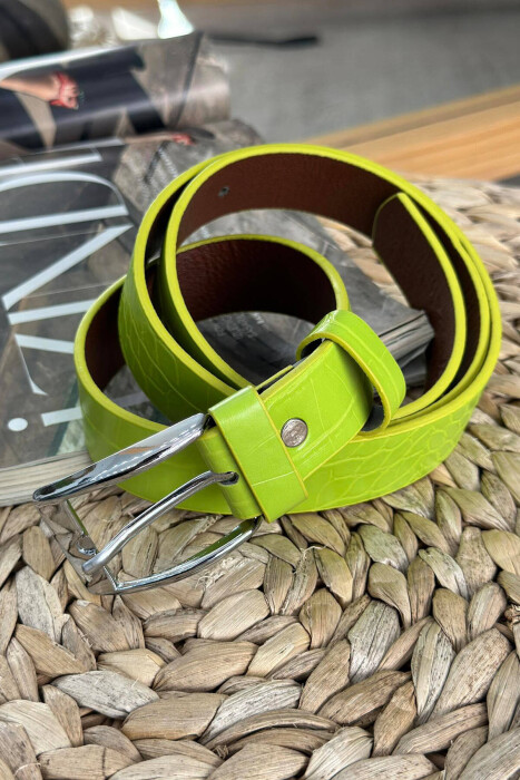 DESIGHN ONE COLOR WOMAN BELT NEON/NEON - 2