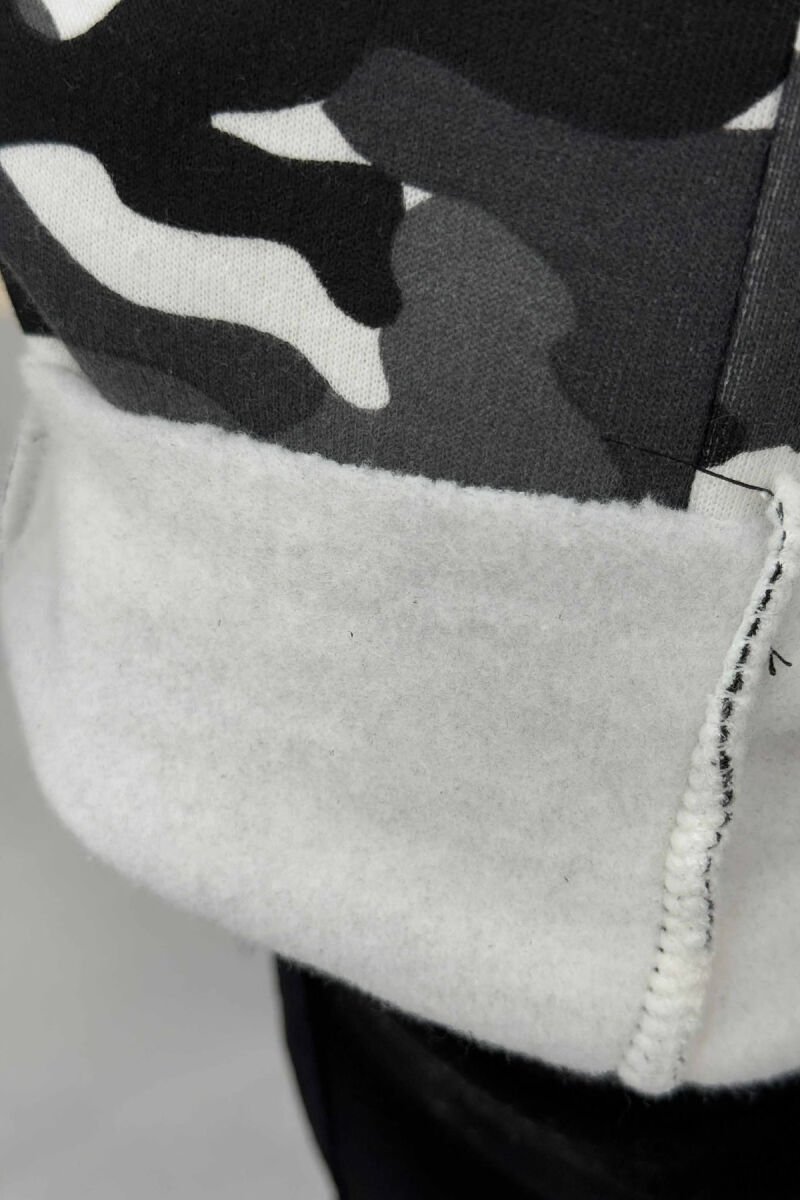 DESIGNED HAREM MEN SHORTS DARK GREY/GEE - 5