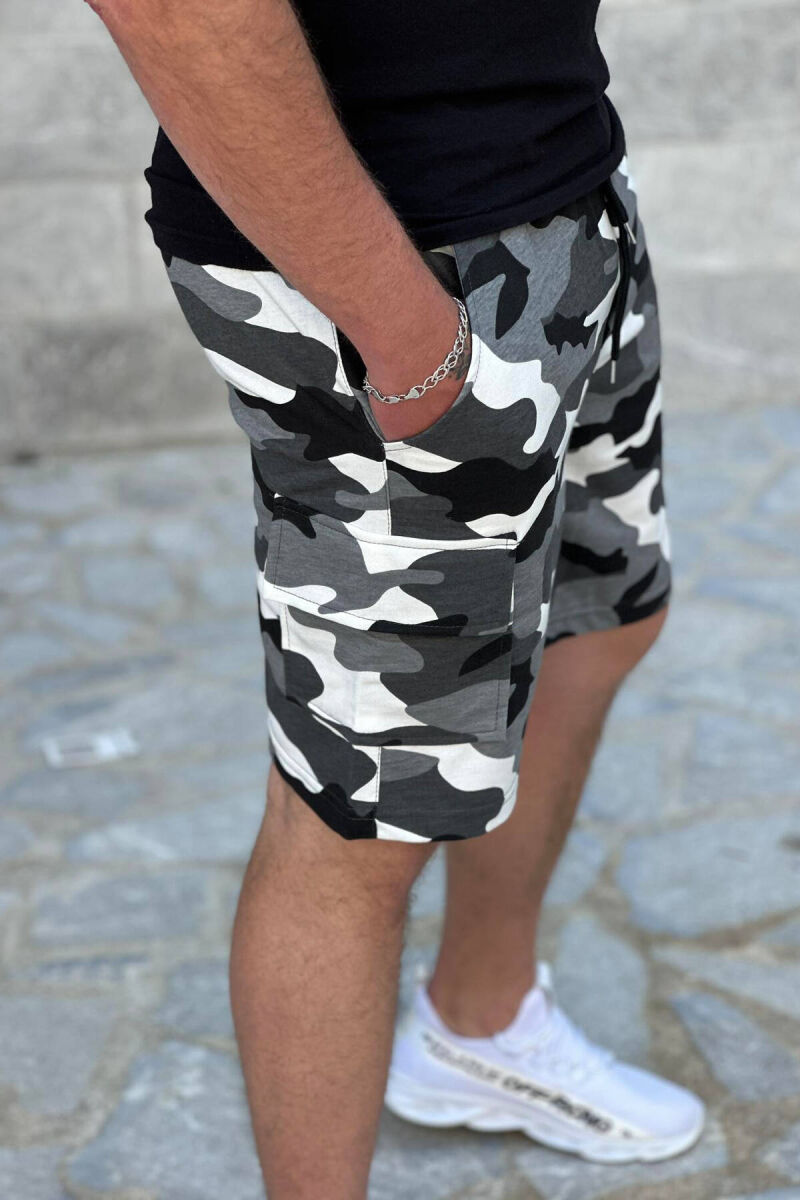 DIFFERENT COLORS SHORTS MAN GREY/GRI - 3