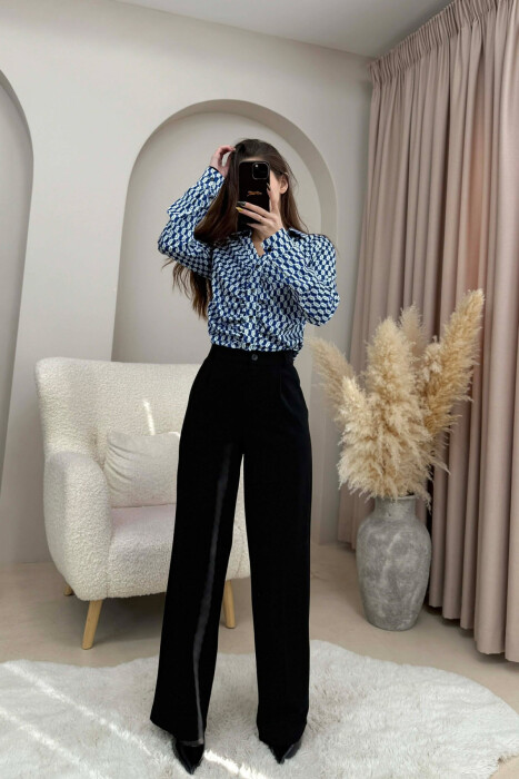 DIFFERENT DESIGN SIMPLE WOMEN SHIRT BLUE/BLU - 2