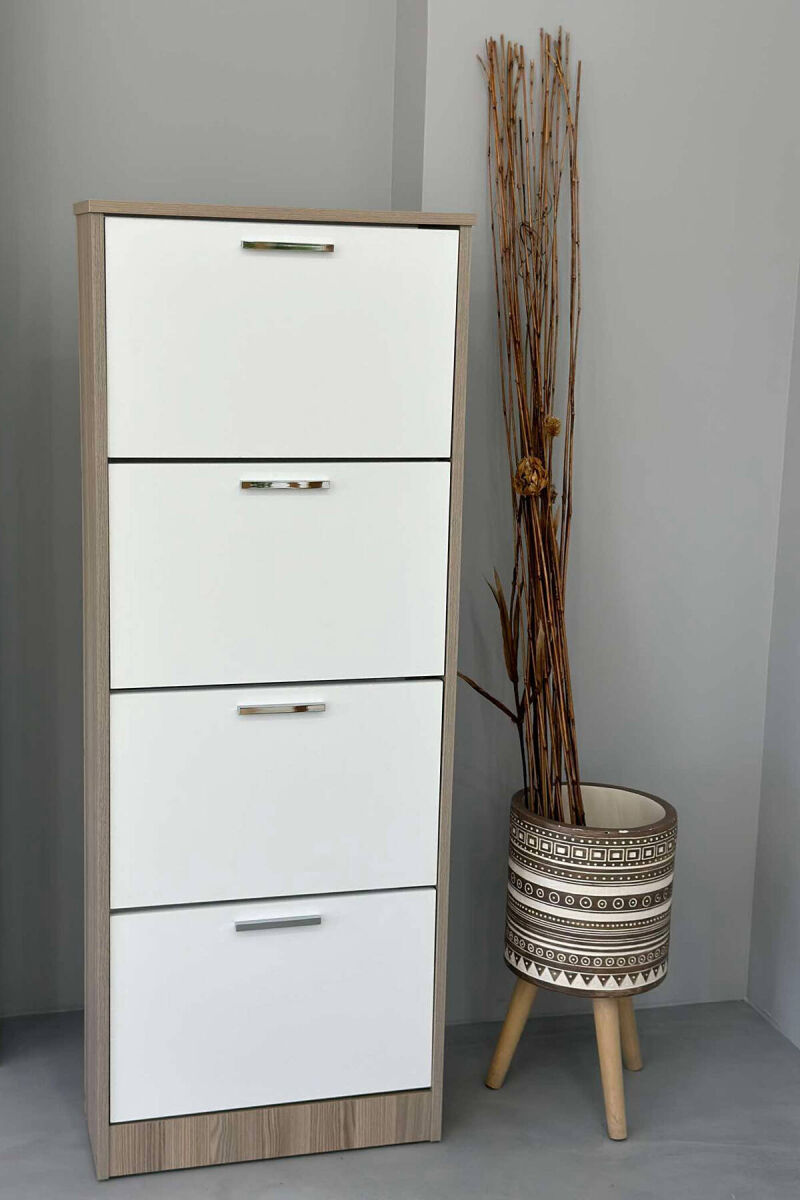 DOLLAP KËPUCËSH ME KATËR KANTA NË NGJYRËN BEZHË - 1