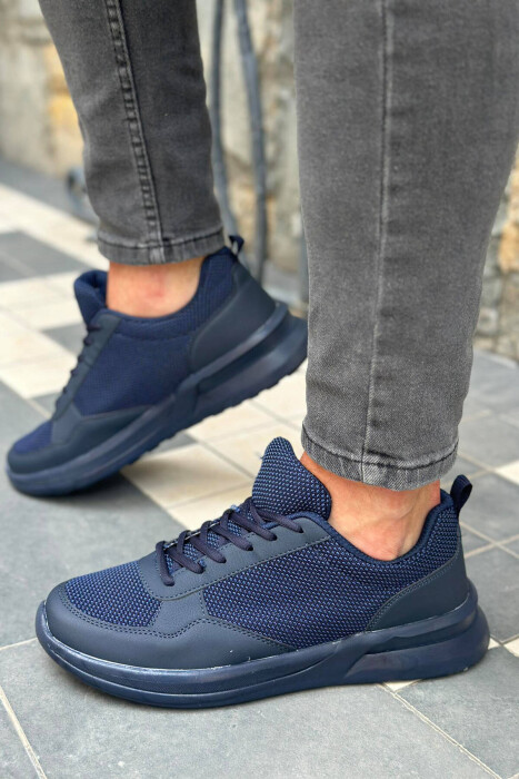 EVERYDAY SIMPLE RUNNING MEN SNEAKERS BLUE/BLU - 2