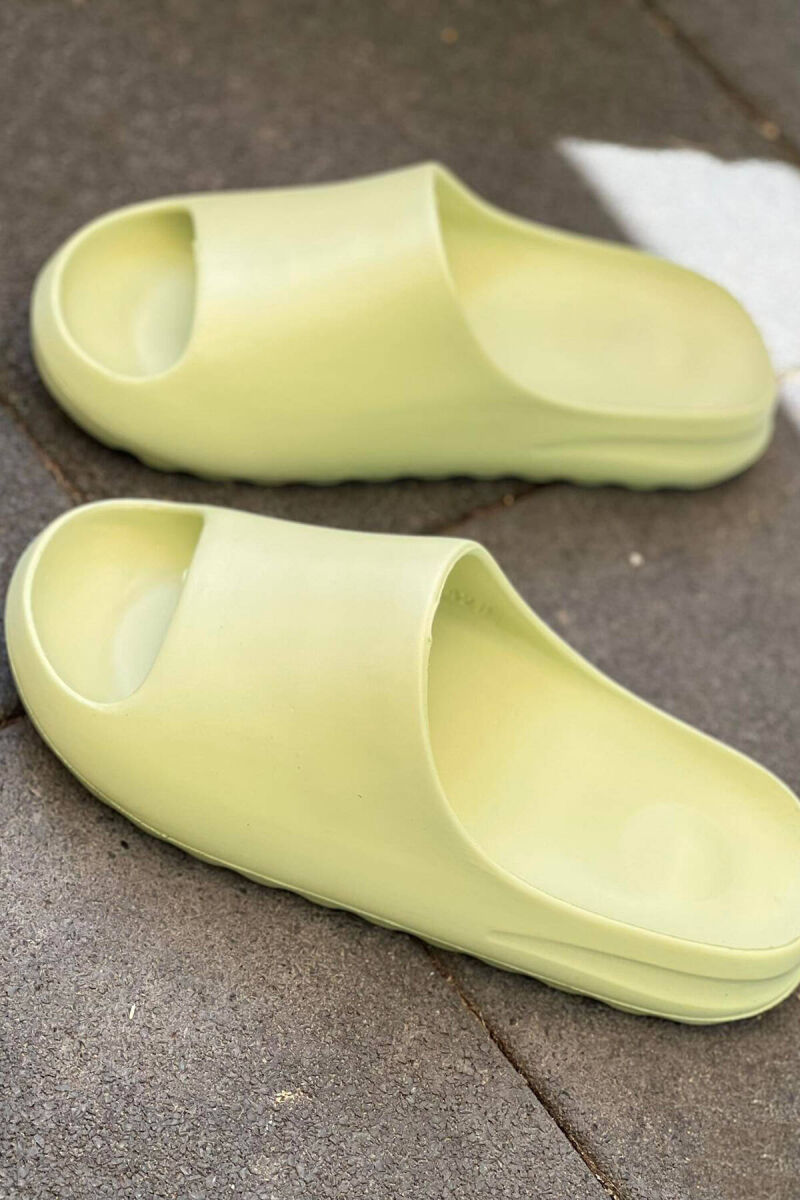 FOAM SLIPPERS MEN LIGHT GREEN/JEZB - 1