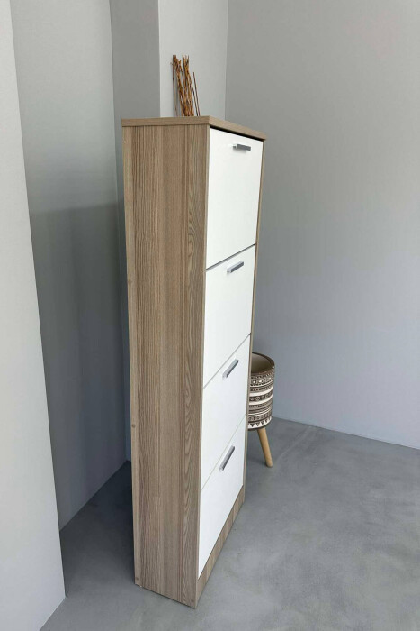 FOUR TIER SHOE SHELF BEIGE/BEZHE - 5