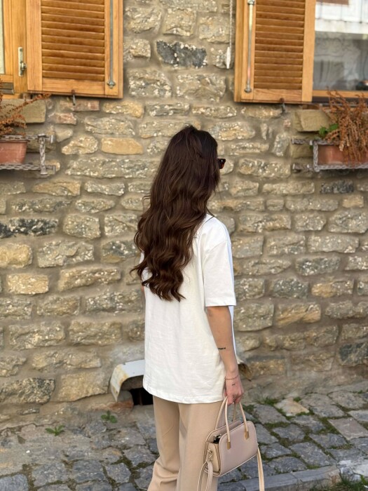 FRONT IMAGE WOMAN T-SHIRT WHITE-E BARDHE - 4