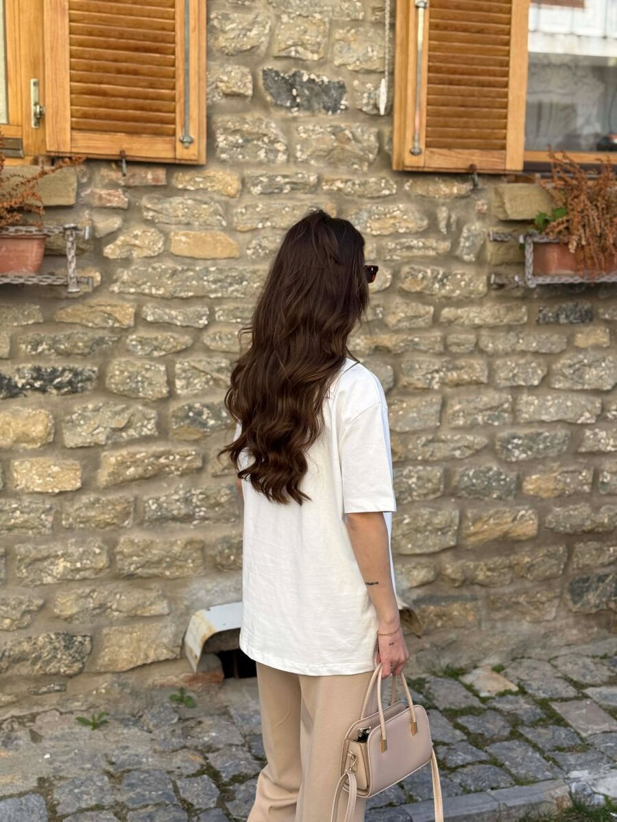 FRONT IMAGE WOMAN T-SHIRT WHITE-E BARDHE - 4