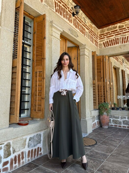 FUND NJE NGJYRESH ME DETAJIN E SHALLIT PER FEMRA NE NGJYRE JESHILE - 