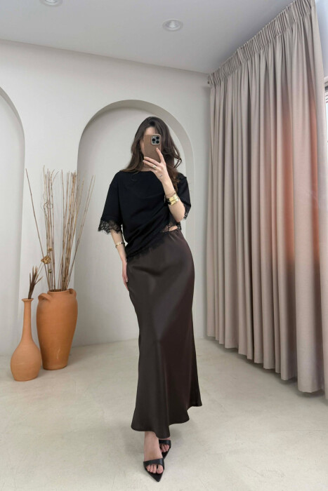 FUND SATEN NJE NGJYRESH PER FEMRA NE NGJYRE KAFE - 2