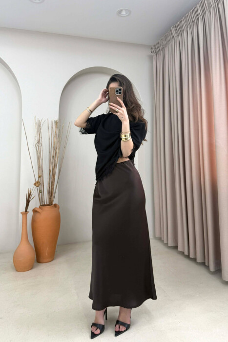 FUND SATEN NJE NGJYRESH PER FEMRA NE NGJYRE KAFE - 3