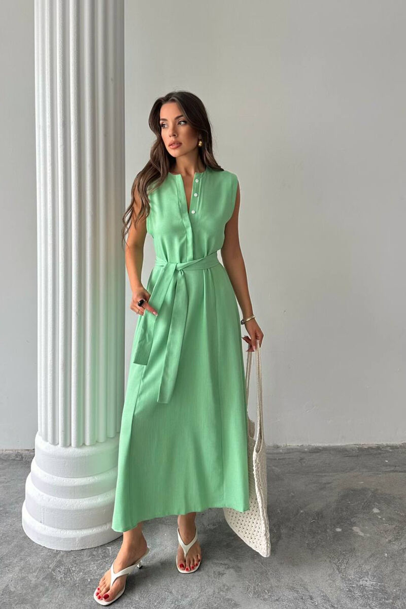 FUSTAN NJE NGJYRESH ME DETAJIN E RRIPIT PER FEMRA NE NGJYRE MENTE - 3