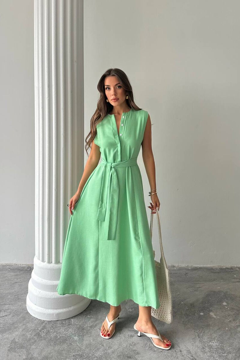 FUSTAN NJE NGJYRESH ME DETAJIN E RRIPIT PER FEMRA NE NGJYRE MENTE - 4