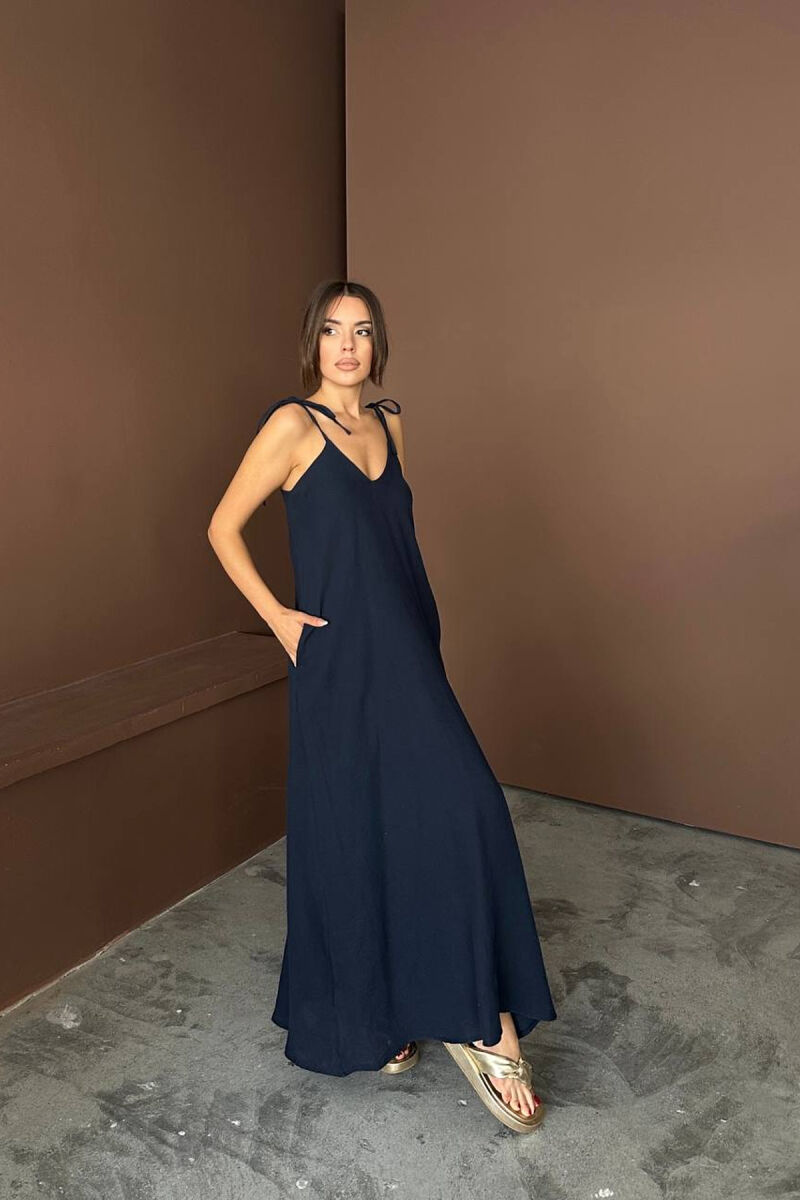 FUSTAN NJE NGJYRESH PER FEMRA NE NGJYRE BLU - 4