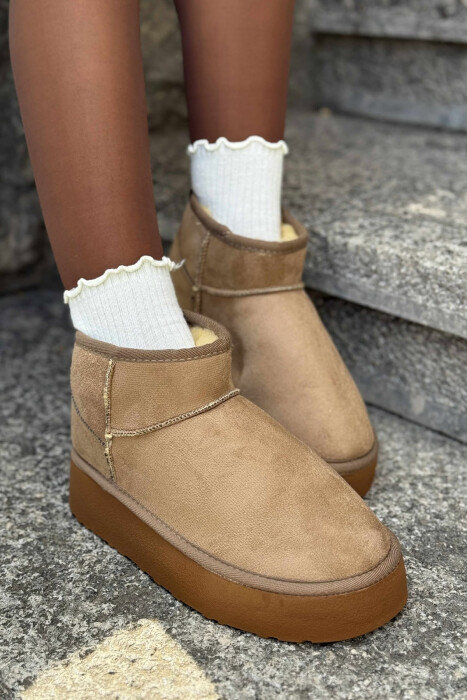 HIGH HEEL SIMPLE WOMEN UGG BEIGE/BEZHE 