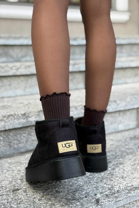 HIGH HEEL SIMPLE WOMEN UGG BLACK/ E ZEZE - 7