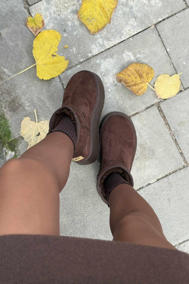 HIGH HEEL SIMPLE WOMEN UGG DARK BROWN/KAE - 3