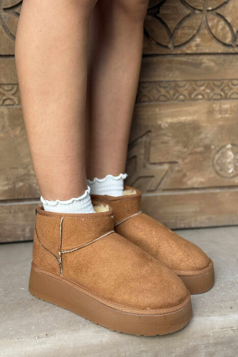 HIGH HEEL SIMPLE WOMEN UGG LIGHT BROWN/KAZB 