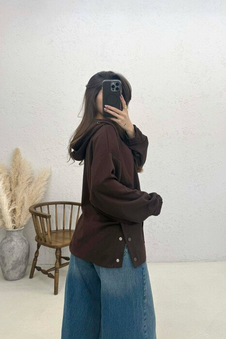 HODDIE PER FEMRA NE NGJYRE KAFE - 2