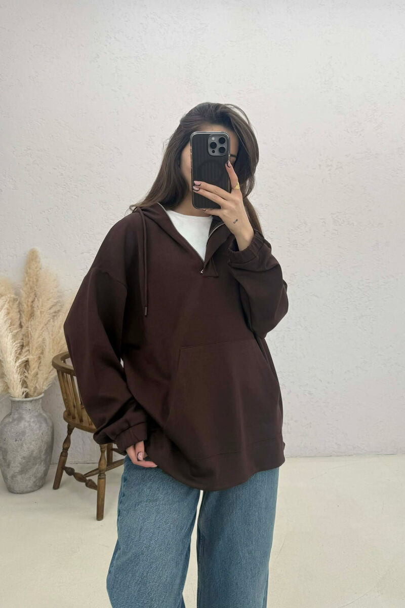 HODDIE PER FEMRA NE NGJYRE KAFE - 3