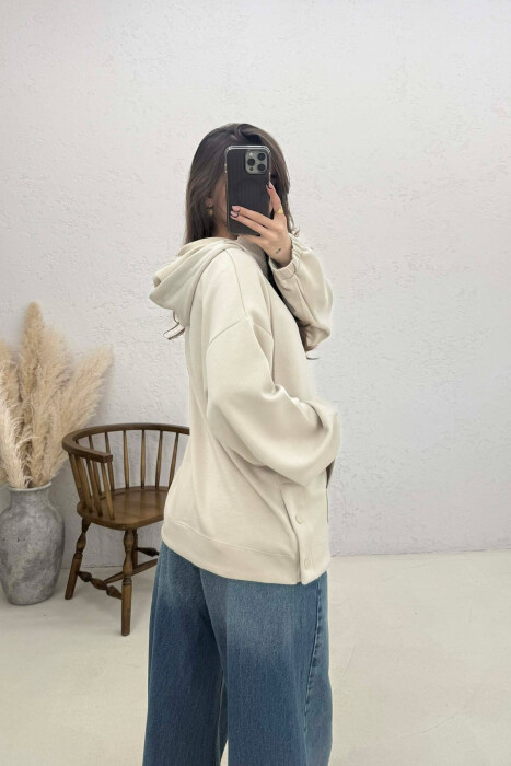 HODDIE PER FEMRA NE NGJYRE KREM - 4