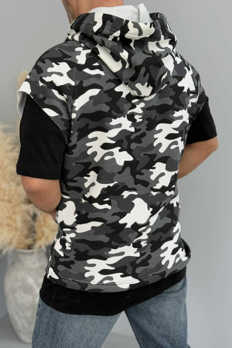 HOOD WRITTINGS MEN TANK TOP DARK GREY/GEE - 8